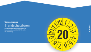 Header Brandschutztüren Wartung